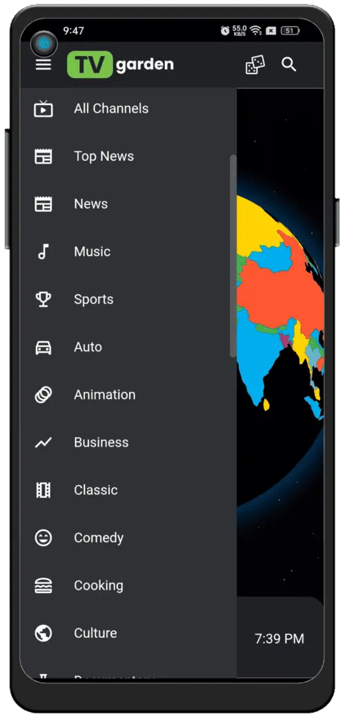 Screenshot 3 do TV Garden